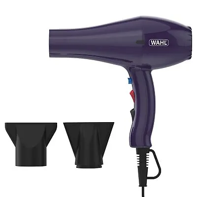 Wahl Ionic Style Hairdryer Professional Quality Dryer Women Hair Dryer PURPLE • £27.95