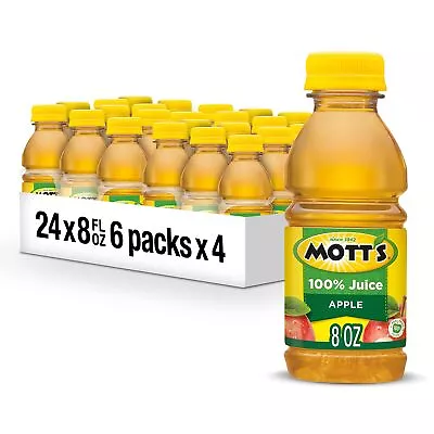 	Motts 100% Original Apple Juice 8 Fl Oz Bottles Pack Of 24	 • £22.55