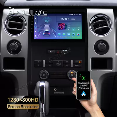 Android 12 Apple CarPlay Car Radio Stereo GPS 2+32G For Ford F150 2009-2014 9'' • $129.99