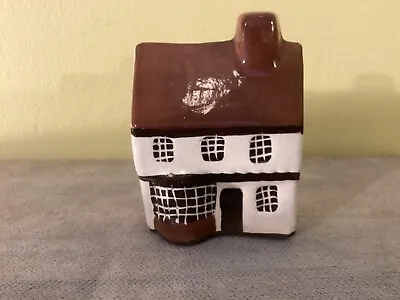 Vintage MUDLEN END Felsham Handpainted MINIATURE COTTAGES No 11 BOW FRONTED SHOP • £5