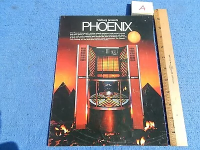 Seeburg SMC2 Phoenix Advertising Brochure (4 Pages) • $15