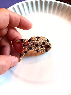 Vtg TRIFARI Broach Pin W/Blue Saphires --Vtg TRIFARI PIN..Very Attractive 1950s • $13