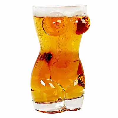 £13.69 • Buy Unique Sexy Female Torso Body Shaped Beer Pint Wine Glass Shaped Christmas Gift