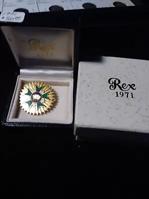 1971 Rex Ladies Pin - Mardi Gras • $30