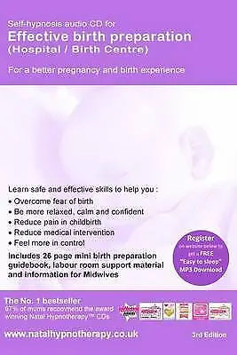 Effective Birth Preparation (Hospital Or Birth Centre): A Self Hypnosis CD Progr • £1.98