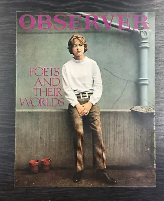 Observer Magazine: Poets And Their Worlds 14th August 1966 • £8.99