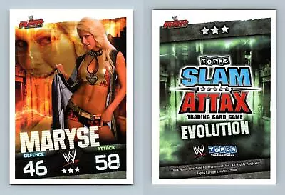 £0.99 • Buy Maryse - WWE Slam Attax Evolution 2009 Topps TCG Card