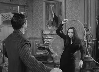 382485 Addams Family Carolyn Jones As Morticia With Whip WALL PRINT POSTER US • $13.95