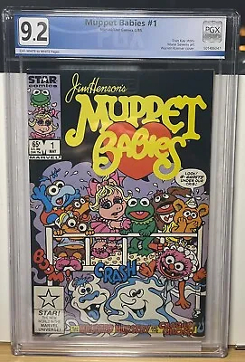 Muppet Babies 1 Key First Appearance PGX Not CGC Comic 1985 • $59