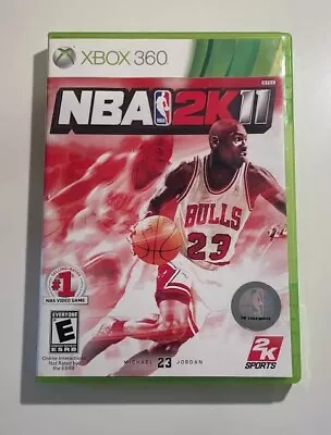 NBA 2K11 - Michael Jordan Cover Microsoft Xbox 360 Complete With Manual PAL VGC • $7.95