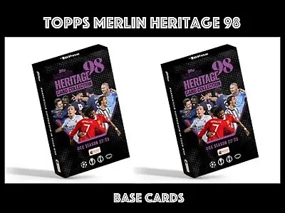 £2.45 • Buy Topps Merlin 98:heritage Base Cards Action Captain Legend