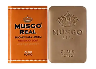 Claus Porto Musgo Real Orange Amber Mens Body Soap • $25