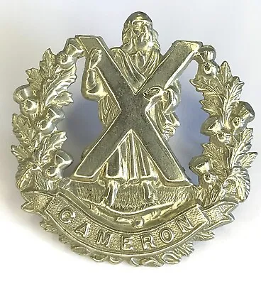 Cameron Highlanders Cap Badge (Q10) • £14