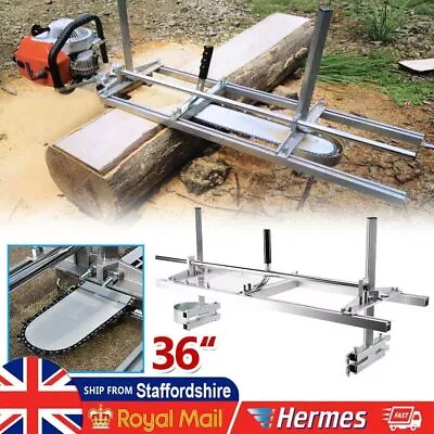 For Saws 14  To 36  Chainsaw Mill Planking Lumber Cut Woodworker Slab Heavy-Duty • £69.99