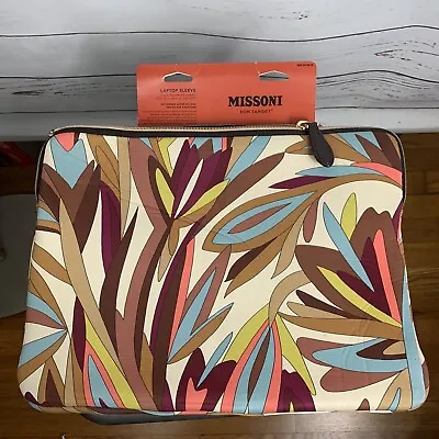2011 Missoni For Target Laptop Sleeve NWT Neoprene Original Drop For Collab • $43.96