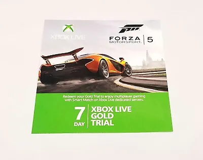 Xbox Live Gold 7-day Trial Membership Card For Xbox One- Xbox Series *read* • $5.99