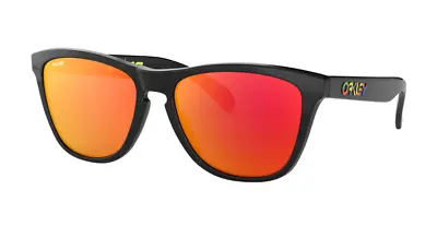 Oakley FROGSKINS Limited Edition V Rossi Polished Black W/Prizm Ruby OO9013-E6 • $231.40