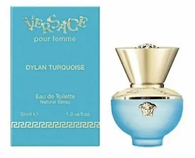 Versace Pour Femme Dylan Turquoise Perfume By Versace EDT Spray 1oz/30ml Women • $29.99