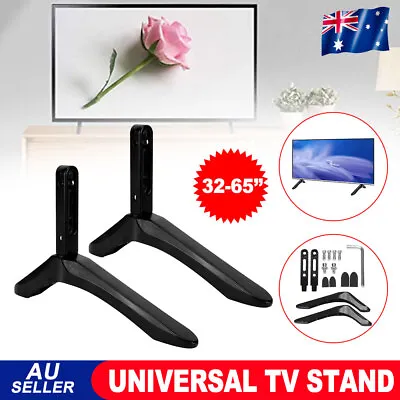 $19.95 • Buy 2PCS TV Stand Base Mount For 32-65In Sony LCD Television Pedestal Bracket Rack