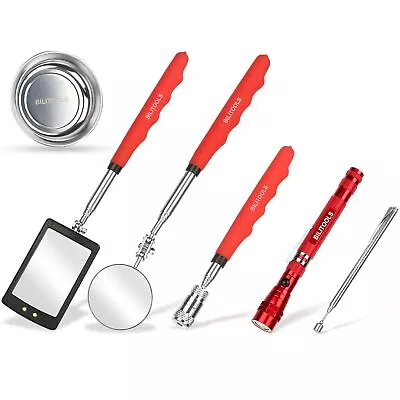 Telescoping Magnetic Pickup Tool 6 Piece Extendable Mechanic Magnet Stick Au... • $31.81