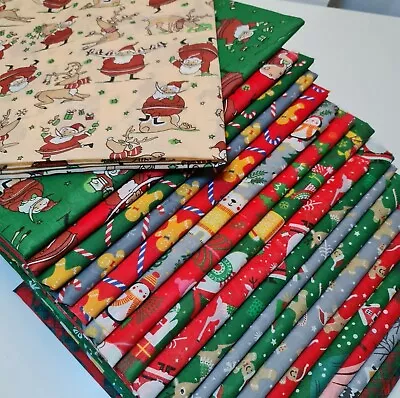 £1.99 • Buy Easter, Christmas, Halloween, Polycotton Material XMAS Poly Cotton Fabric Metre