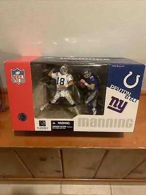 The Manning Brothers “Peyton & Eli” Football Sports Action Figurine Set • $100