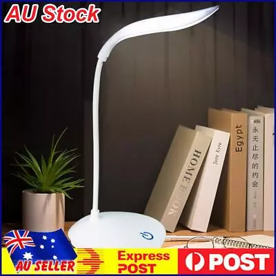 Modern LED Desk Lamp USB Rechargeable LED Reading Light 3 Modes For Bedroom Home • $9.79