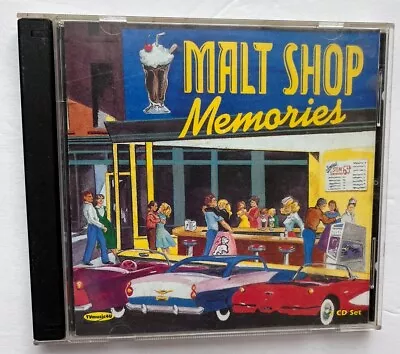 Malt Shop Memories Cd 1996 Tested • $2.99