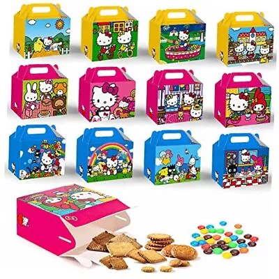 Gable Treat Boxes Party Favor - Candy Snack Goodies Gift Boxes For Xmas  • $30.89