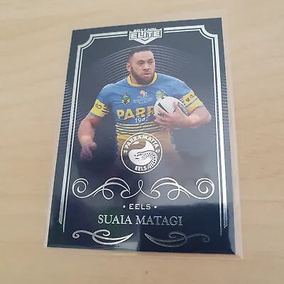 Suaia Matagi 2017 TM NRL Elite Rugby League Card #097 • $3.83