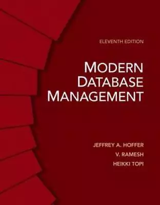 Modern Database Management (11th Edition) - Hardcover - GOOD • $6.86