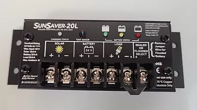 Morningstar  SS-20L-24V SunSaver 20 Amp 24 Volt Solar Charge Controller With LVD • $90