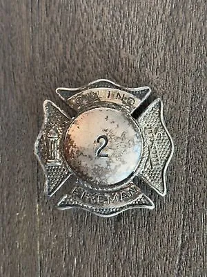 Rare Vintage Obsolete Fireman Badge G.W. Indiana Fire Firefighter Old  • $300