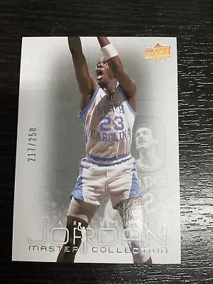 2011-12 Upper Deck #23 Michael Jordan Master Collection 217/250 North Carolina • $49.99