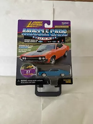 Johnny Lightning Muscle Cars USA 1970 Ford Torino Collector #27 P82 • $6.64