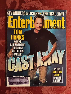 ENTERTAINMENT WEEKLY Magazine December 15 2000 TOM HANKS Cast Away • $14.40