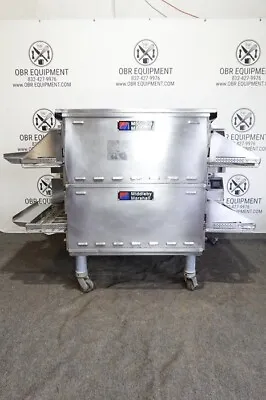 2018 Middleby Marshall Double Stack Nat Gas Split Belt Pizza Conveyor Oven Mod • $14999.99