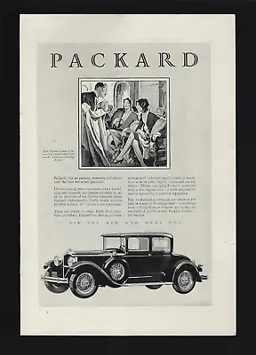 £6.76 • Buy 1929 Packard Most Discriminating Clientele Ask The Man Print Ad 7 X 10 Inch