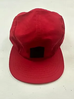 New DIAMOND SUPPLY CO Logo Red 5 Panel Hat Baseball Cap One Size • $24.99