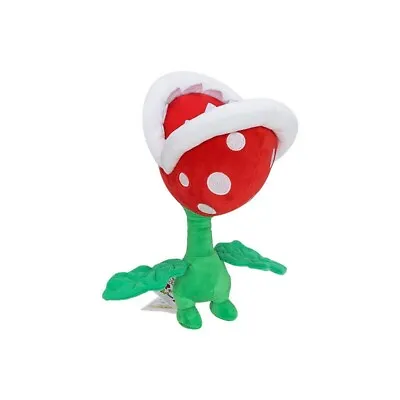 Super Mario Bros Trottin' Piranha Plant Stuffed Animals Plush Doll 10 Inches Toy • $13.49