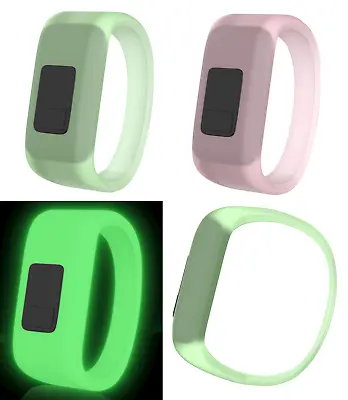 $14.12 • Buy Fluorescent Replacement Band For Garmin Vivofit JR JR2 Junior Strap Glow Dark
