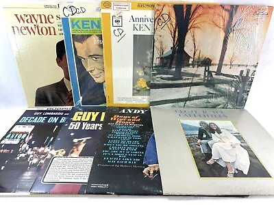 Lot Of 8 Vtg Pop & Vocal Jazz Vinyl Records Carpenters Lombardo Etc Lot F • $9.98