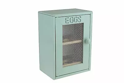 New Mint Green 2 Tier 12 Piece Wood Kitchen Chicken Egg Eggs Storage Cabinet • £14.97