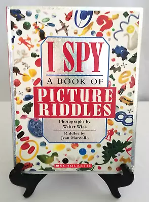 I Spy A Book Of Picture Riddles Riddles By Jean Marzollo Walter Wick All Age B34 • $2.99