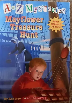 Mayflower Treasure Hunt (A To Z Mysteries) By Ron Roy • $3