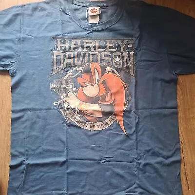 Harley Davidson Looney Tunes T Shirt XL Used • £6.99