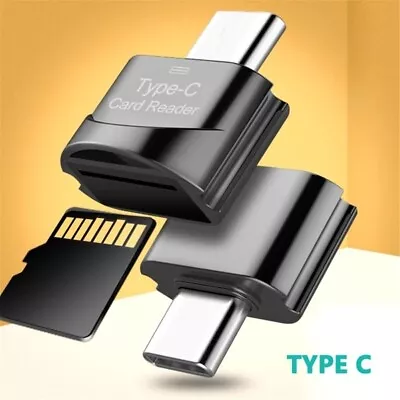 1 Pcs MINI Card Reader C Type TF Card TO Type-c Card Reader OTG Adapter USB 3.1 • $7.99