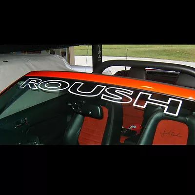 Roush Windshield Window Banner Vinyl Sticker 05-23 Mustang F150 Ford • $22.99