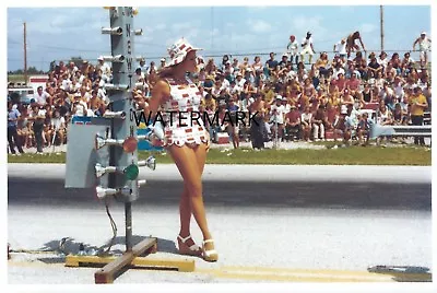 1970s Drag Racing- Miss Winston -Mitzi Richards-1975 IHRA Gateway Nationals-SLIR • $2.25