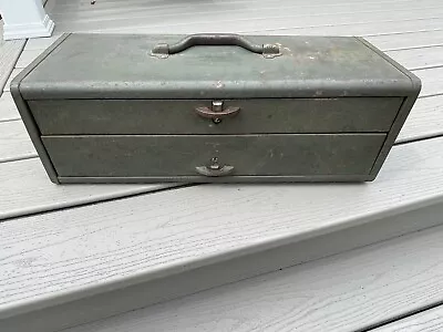 Early Vintage Kennedy Two Drawer Machinist Toolbox • $175